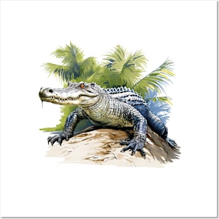 American Alligator Posters and Art